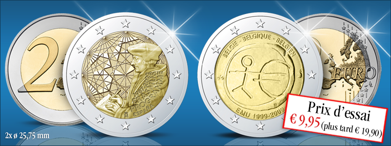 Officiële € 2,- Collectie reserveren